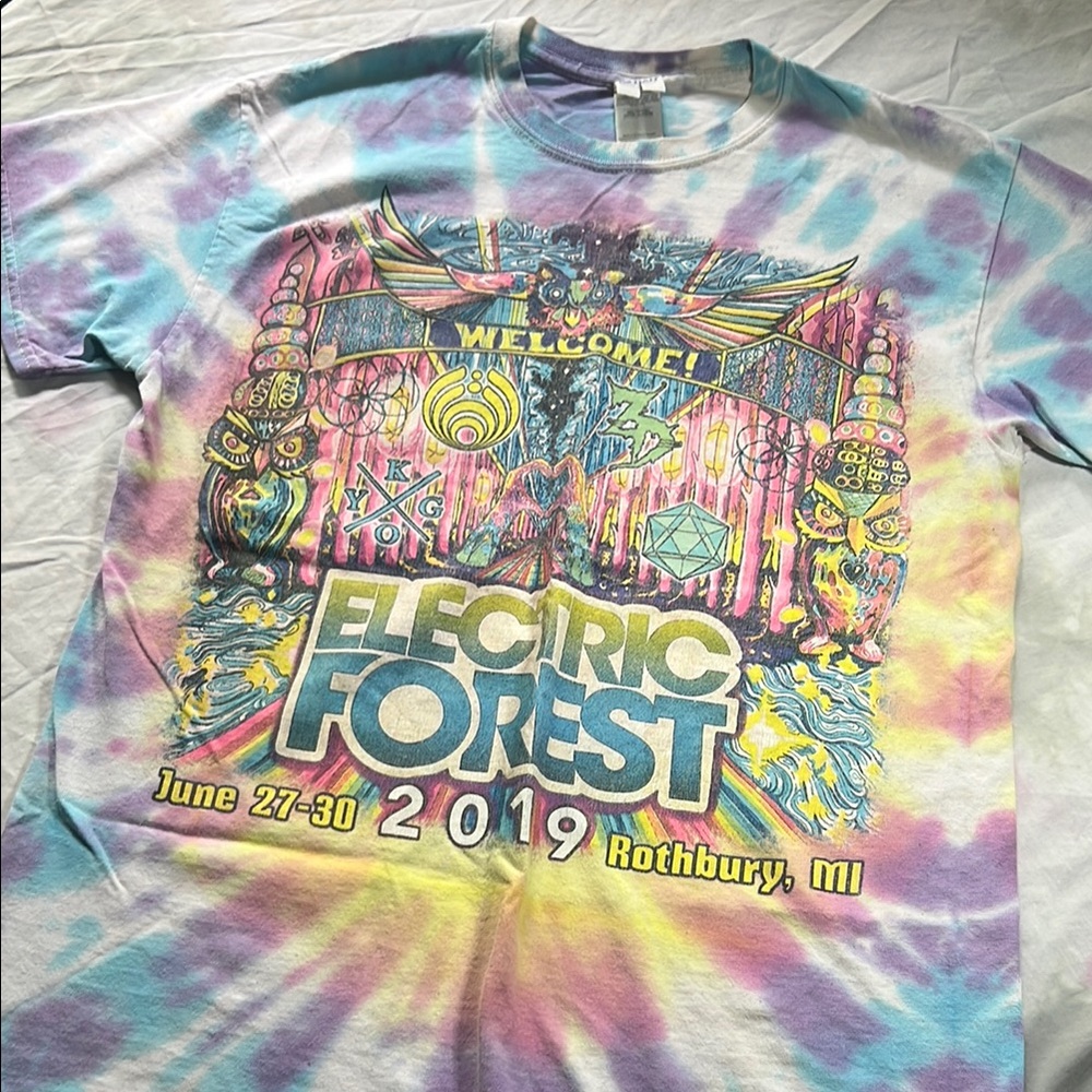 Electric Forest Tie-Dye T-Shirt